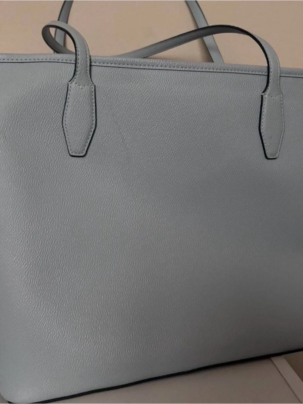 kate spade Gray Leather Tote